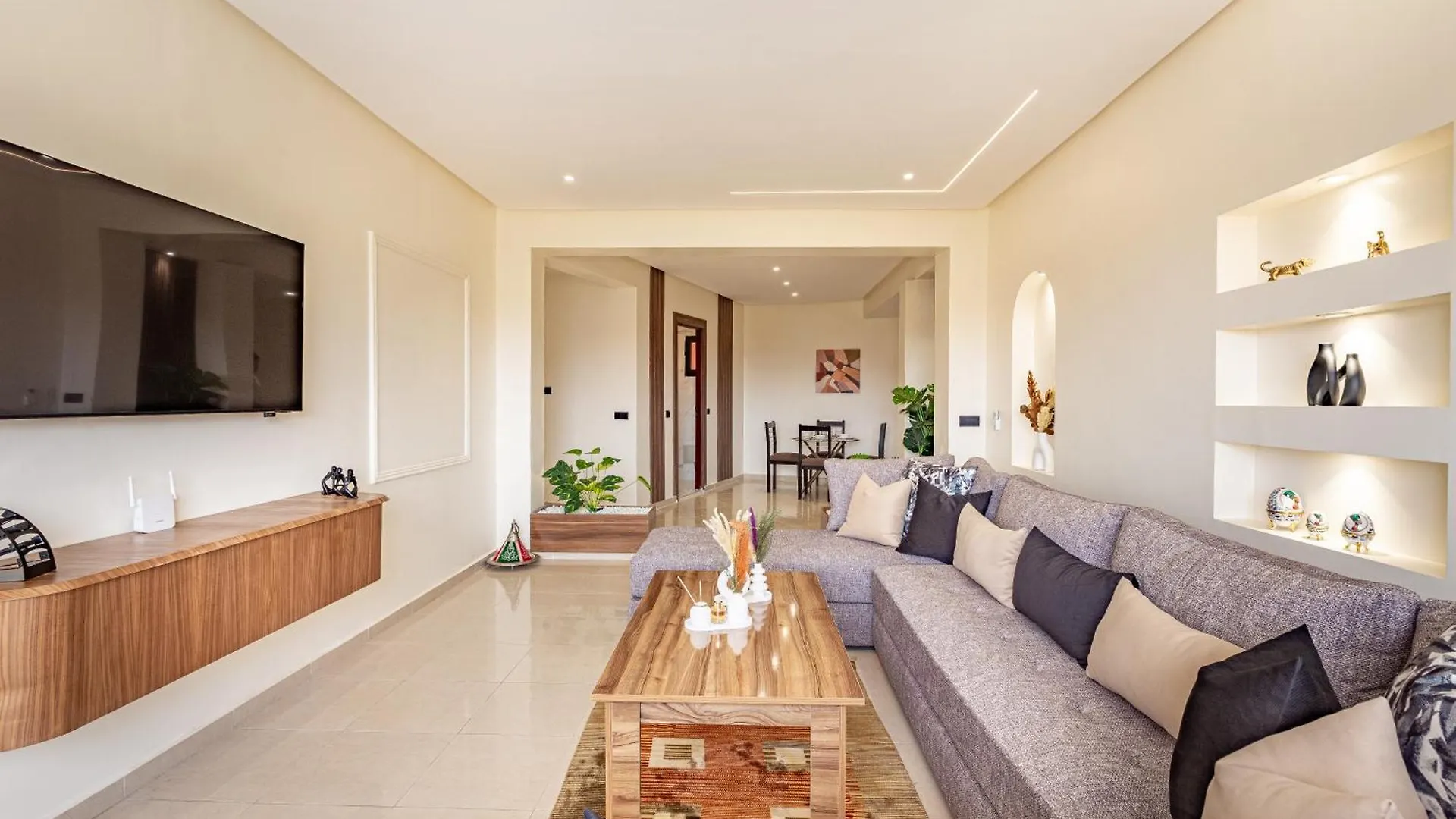 New! Appt Palm D'Or, Parking & Wifi Apartment Marrakesh