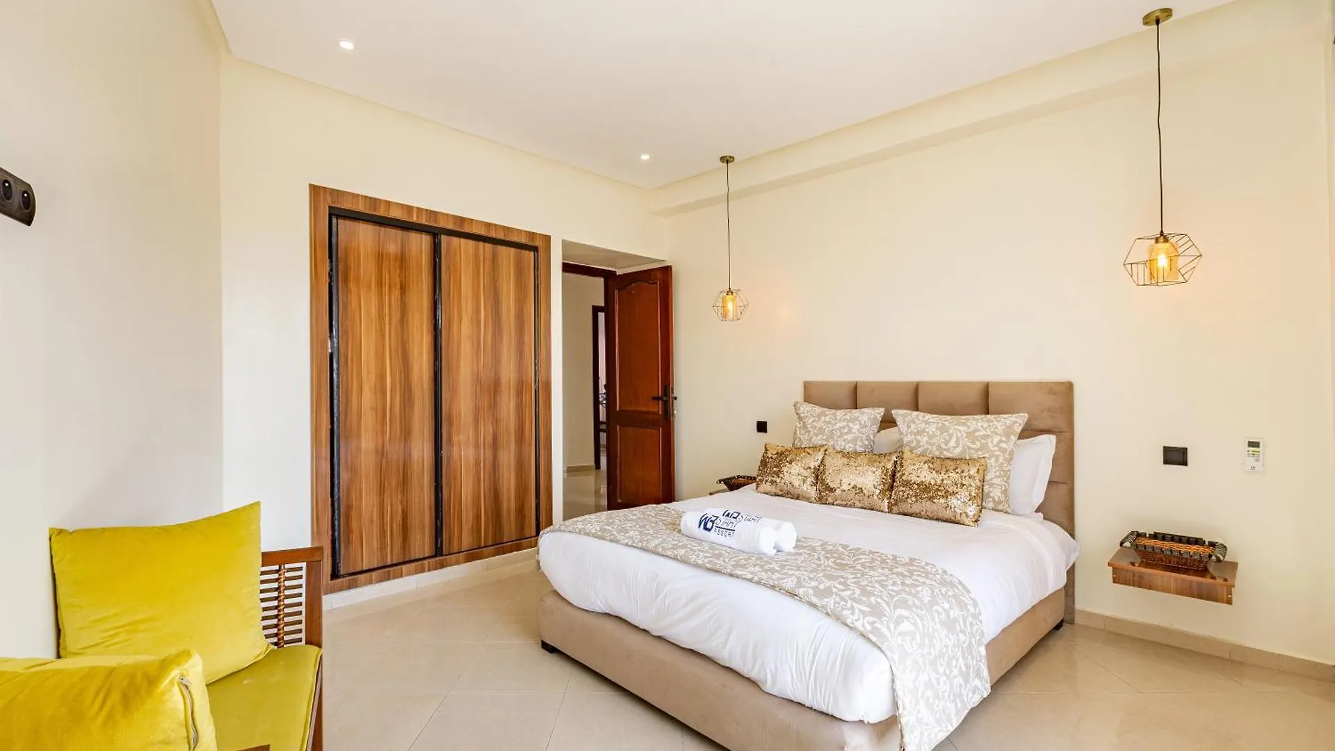 New! Appt Palm D'Or, Parking & Wifi Apartment Marrakesh