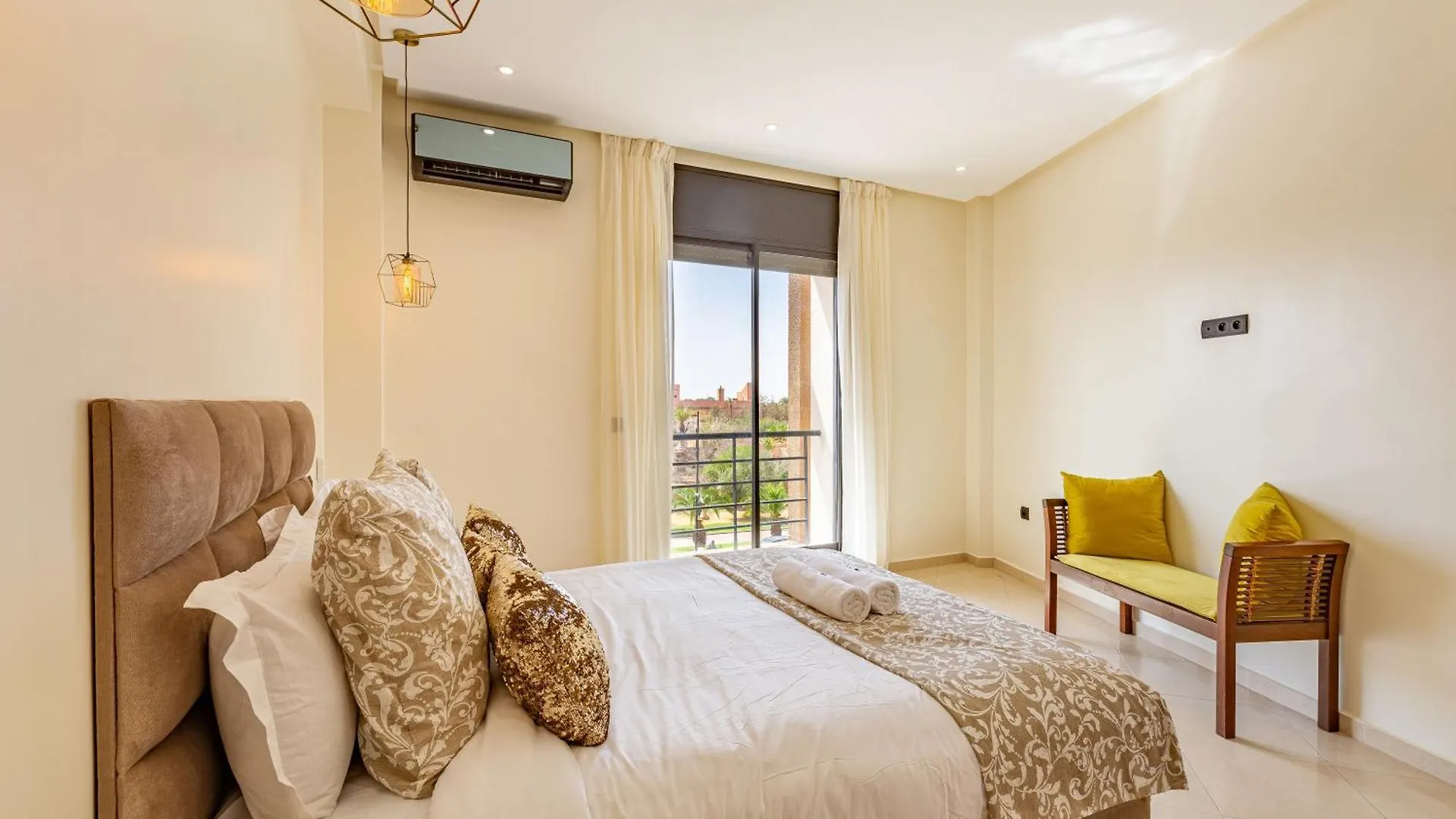New! Appt Palm D'Or, Parking & Wifi Apartment Marrakesh 0*,  Morocco